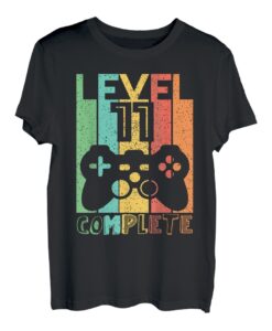 11 Geburtstag Geschenk - Level 11 Komplett Shirt Video Gamer T-Shirt