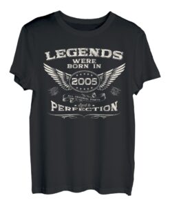 18. Geburtstag Herren Jahrgang 2005 Legende Lustiges T-Shirt