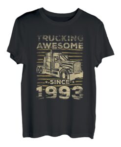 18 Wheeler Truck zum 30. Geburtstag, Design für Semi-LKW-Fahrer T-Shirt