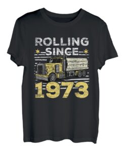18 Wheeler Truck zum 50. Geburtstag, Design für Semi-LKW-Fahrer T-Shirt