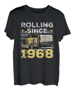 18 Wheeler Truck zum 55. Geburtstag, Design für Semi-LKW-Fahrer T-Shirt