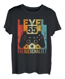 1968 Geboren 55 Geburtstag Gamer Herren Damen Jahrgang 1968 T-Shirt