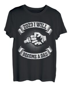 2023 werde ich Papa werdender Vater Papa T-Shirt