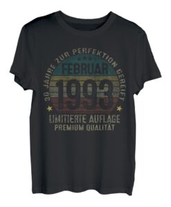 30. Geburtstag Geschenk Mann Mythos Legende Februar 1993 T-Shirt