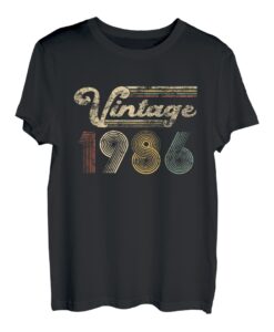 35 Years Old - Vintage Best Of 1986 Geschenk zum 35. Geburtstag T-Shirt