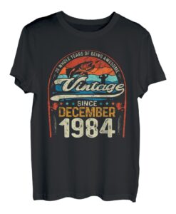 39 Jahre alte Fliegenfischer-Liebhaber, Dezember 1984 - 39. Geburtstag T-Shirt