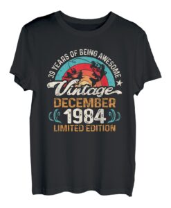 39 Jahre alte Fliegenfischer-Liebhaber, Dezember 1984 - 39. Geburtstag T-Shirt