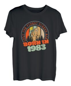 39 Jahre altes Wander-Faultier Born in 1983 39th Birthday Hiker T-Shirt