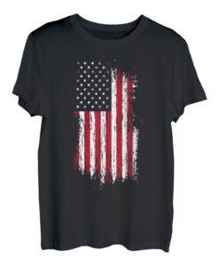 4. Juli, amerikanische Flagge, Grunge-Look, Unabhängigkeitstag T T-Shirt