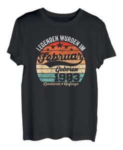 40. Geburtstag Geschenk Mann Legenden Sind Im Februar 1983 T-Shirt