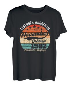 40. Geburtstag Geschenk Mann Legenden Sind Im November 1982 T-Shirt