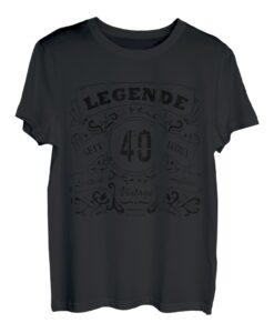 40 Geburtstag Legende Seit 40 Jahren Vintage Retro 40ter T-Shirt
