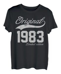 40 Years Vintage Original 1983 Limited Edition 40th Birthday T-Shirt