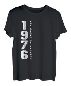 44. Geburtstag Jahrgang 1976 Legende Geburt Baujahr Geschenk T-Shirt
