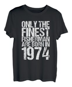 47 Jahre alt 1974 Lustiges Angeln 47. Geburtstag T-Shirt