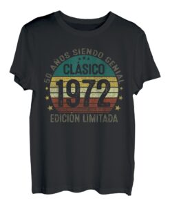 50 Jahre Geburtstag Geschenk Für Männer Frau Made in 1972 T-Shirt
