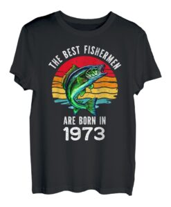 50-jähriger Angelliebhaber seit 1973 50. Geburtstag T-Shirt