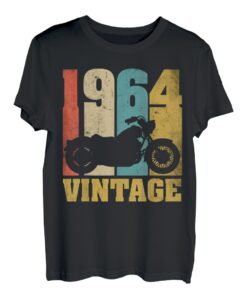 59. Geburtstag Motorrad Biker Opa Papa Geschenk Vintage 1964 T-Shirt