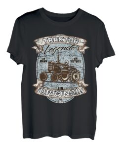 60. Geburtstag Herren 60 Jahre 1962 Traktor Legenden T-Shirt