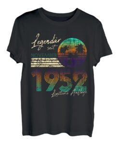 70. Geburtstag Geschenk Vintage Legendär Seit November 1952 T-Shirt