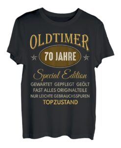 70. Geburtstag Mann Frau 70 Jahre 1953 Deko Lustig Geschenk T-Shirt