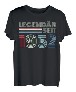 71. Geburtstag Mann Frau 71 Jahre 1952 Deko Lustig Geschenk T-Shirt