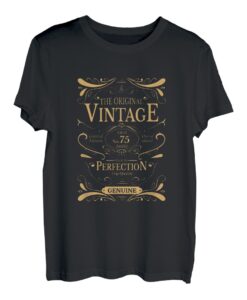 75 Geburtstag Hemd Opa Oma Alter 75 Manner Frauen Geschenke T-Shirt