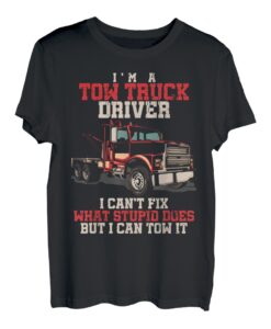 Abschleppwagen Fahrer LKW Fahrer T-Shirt