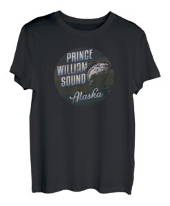 Alaska Commercial Fishermen Prince William Sound AK Angeln T-Shirt