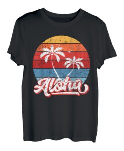 Aloha Hawaii Shirt Surf Beach Palme T-Shirt