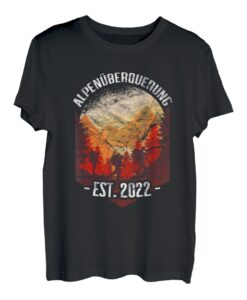 Alpenüberquerung 2022 Alpen Berge Wanderung Wanderer T-Shirt