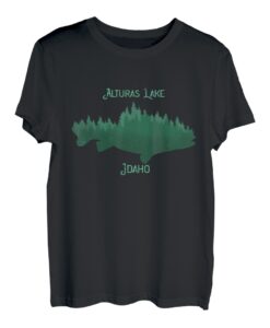 Alturas Lake Idaho Souvenir T-Shirt