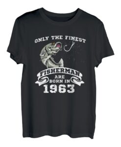 Am 50. Geburtstag von 1963 werden nur die besten Fischer geboren T-Shirt