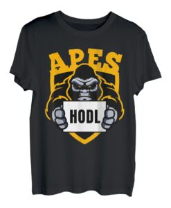 AMC - Affen Together Strong - Stock Hodl zum Mond T-Shirt