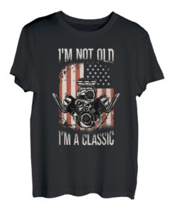 American Muscle Car Limited Edition Motor V8 Geburtstag T-Shirt
