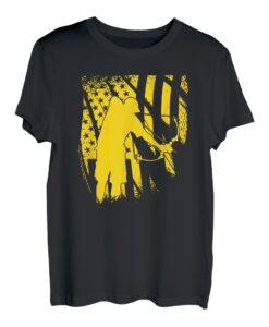 Amerika Fish Bow Hunter Bowfisher USA Hunter Bowfishing T-Shirt