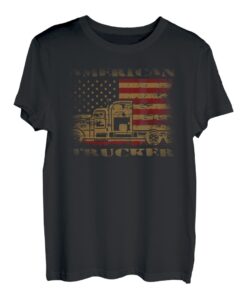Amerikanische Flagge Trucker American Trucker für LKW-Fahrer T-Shirt