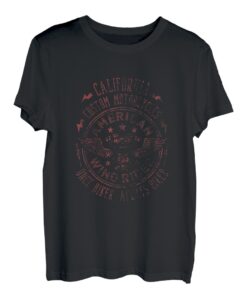 Amerikanische kundenspezifische Motorräder Vintage T-Shirt