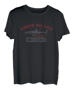 Amity Island Bait and Tackle Angel-T-Shirt im Used-Look T-Shirt