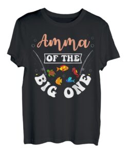 Amma Of The Big One Angeln, Geburtstagsparty, Geburtstagsfeier T-Shirt