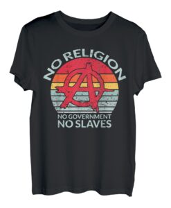 Anarchie Punk Anarchist Punker Symbol Spruch T-Shirt