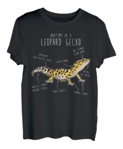 Anatomy of a Leopard Gecko, lustiger Tierliebhaber T-Shirt