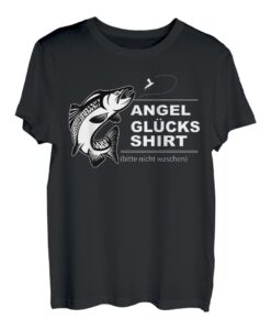Angel Glücks Teefischen T-Shirt