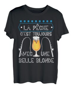 Angelgeschenk Humor Angler Mann Bier Original T-Shirt