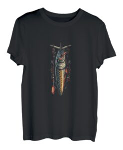 Angelköder und Angelrute T-Shirt