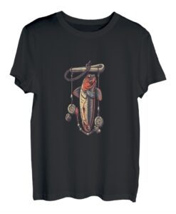 Angelköder und Angelrute T-Shirt