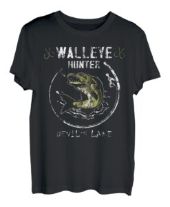 Angeln am Teufelssee - Zanderfischer - Zanderjäger T-Shirt