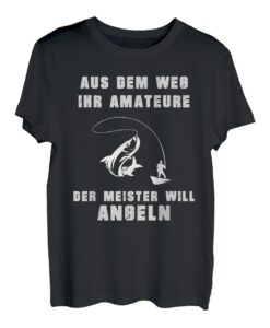 Angeln, Angler, Anglerzubehör, Fischer, bester Angler T-Shirt