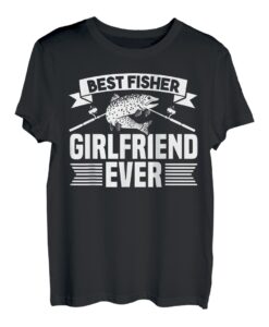 Angeln, Angler, Freundin, Fischer, Fisch T-Shirt