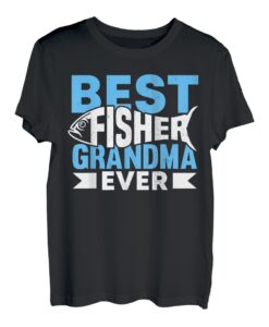 Angeln, Angler, Großmutter, Fischer, Oma, Mutter, Fisch T-Shirt